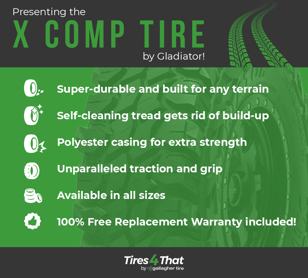 How Gladiator’s X Comp Tires Will Enhance Your UTV Tires4That by