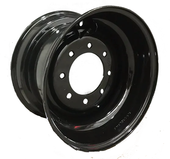 16.5X9.75 8-8-6/.375 Hd Whl Black Skid Steer Wheel