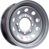 16X6 8-6.5 MODULAR SILVER HEAVY DUTY