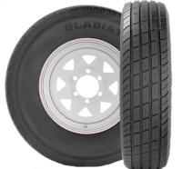 GLADIATOR QR25-TS RADIAL ON WHITE SPOKE
