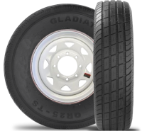 GLADIATOR QR25-TS RADIAL ON WHITE SPOKE