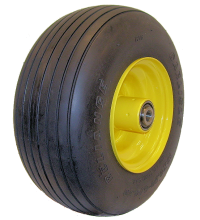 14.2 Flat Free Wheel Barrow Wheelbarrow Tire Solid Foam 5/8 Axle